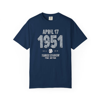 New York Baseball – April 17, 1951 – Comfort Colors