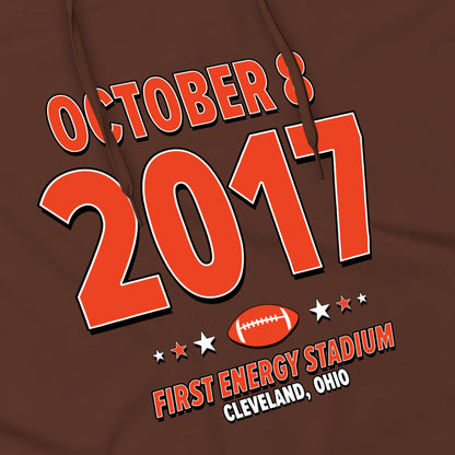 Cleveland Football – October 8, 2017 – Hoodie