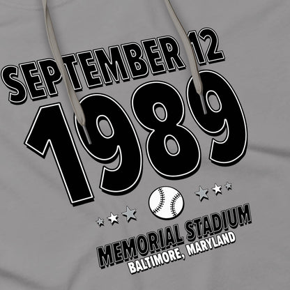 Chicago Baseball – September 12, 1989 – Hoodie