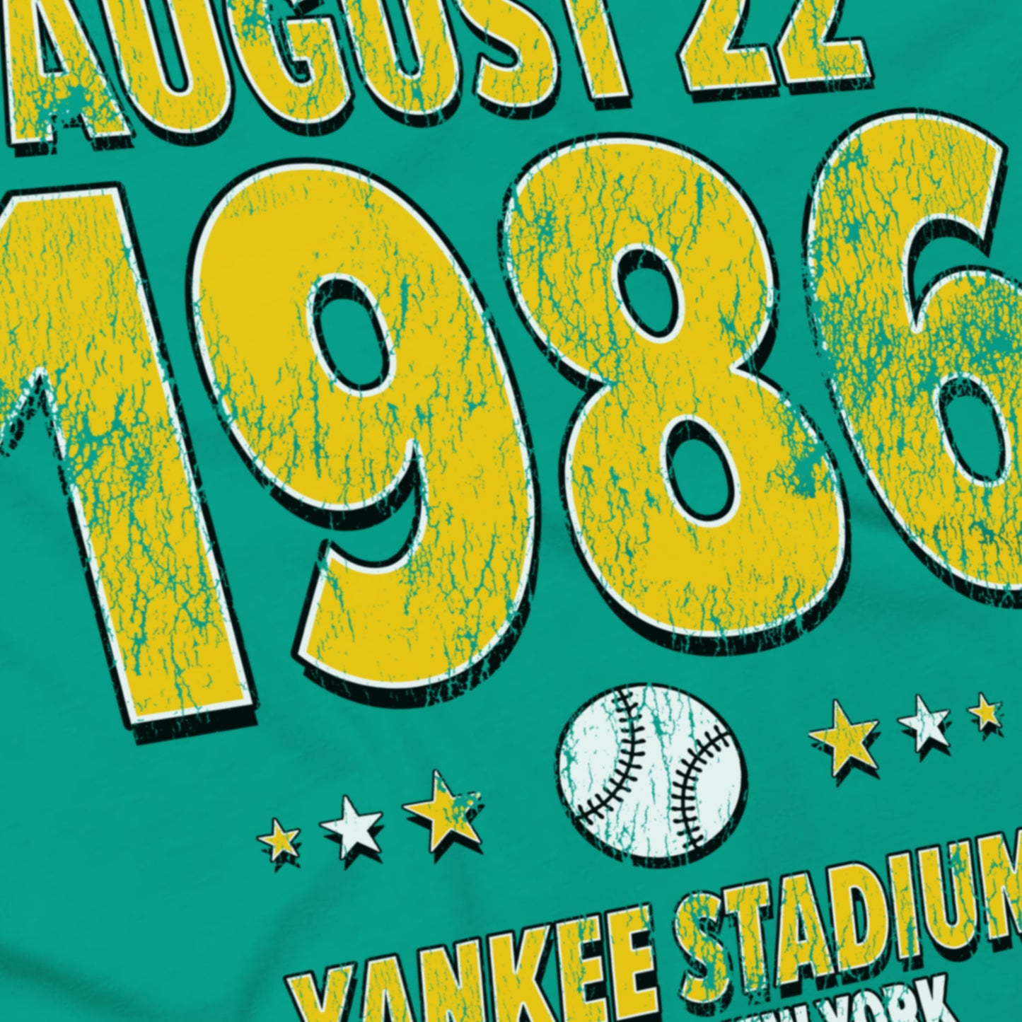 Oakland Baseball – August 22, 1986 – Comfort Colors