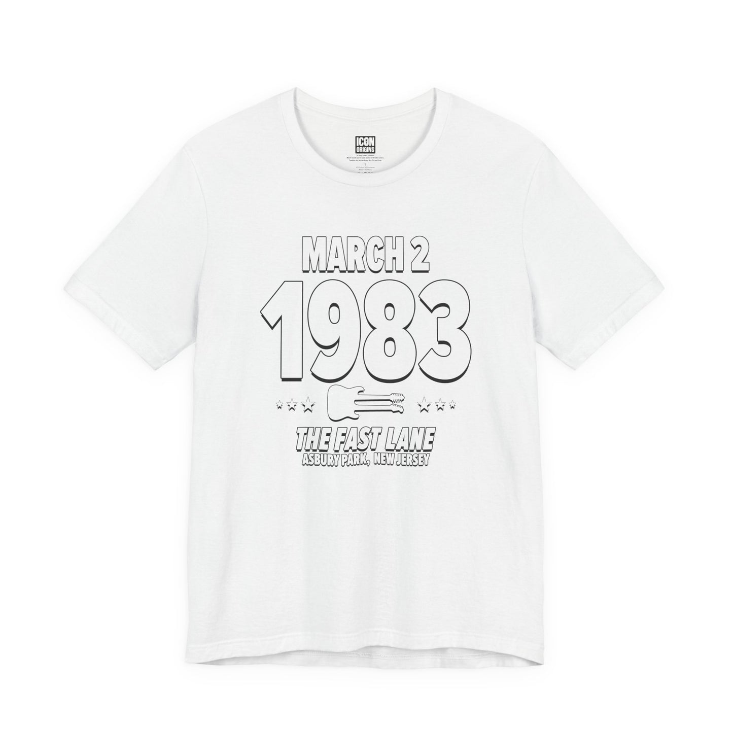 Garden State Outlaws – 1983 – Origin Tee (Black & White)