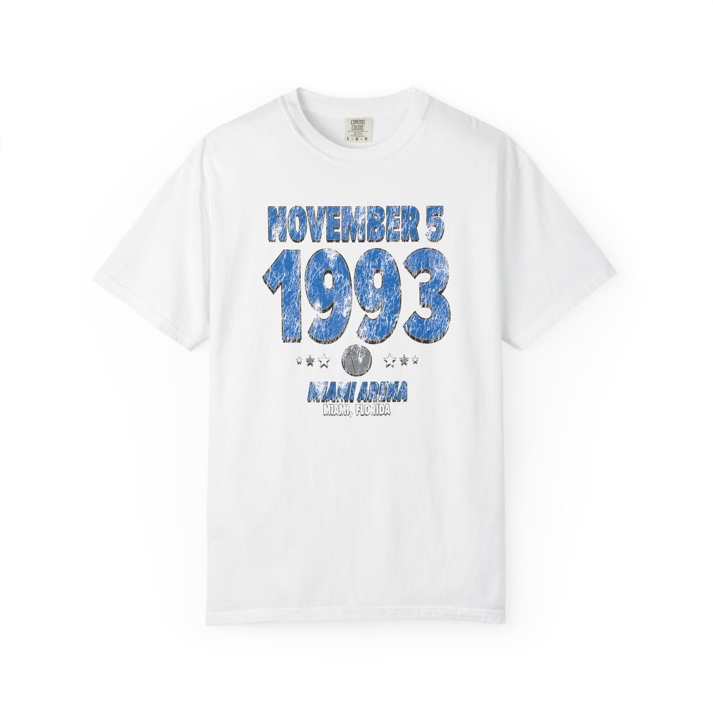 Orlando Basketball – November 5, 1993 – Comfort Colors (Black & White)