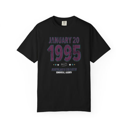 Anaheim Hockey – January 20, 1995 – Comfort Colors (Black & White)