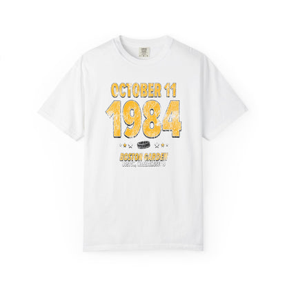 Pittsburgh Hockey – October 11, 1984 – Comfort Colors (Black & White)
