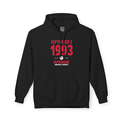 Cleveland Baseball – September 2, 1993 – Hoodie (Black & White)