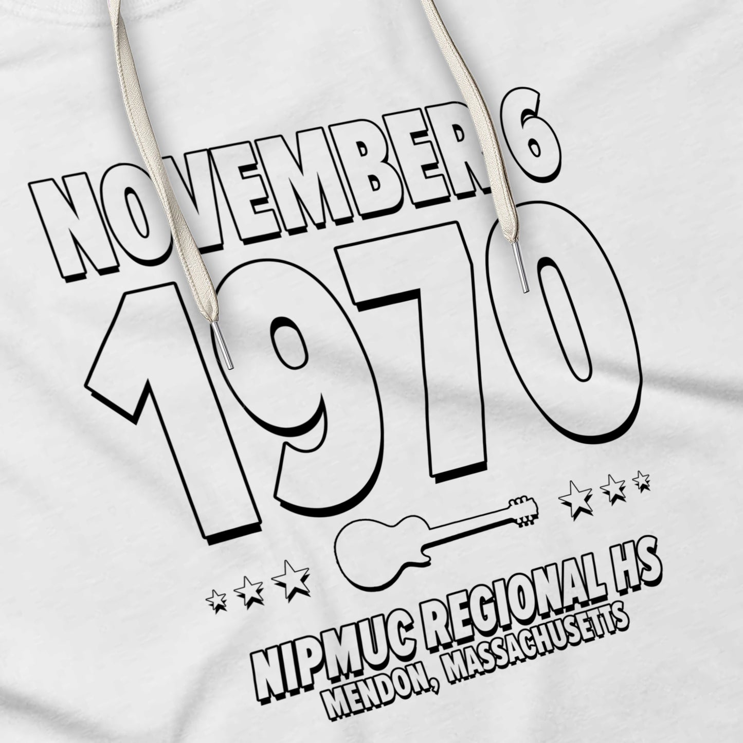 Mass Emotions – 1970 – Hoodie (Black & White)
