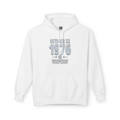 San Antonio Basketball – October 22, 1976 – Hoodie (Black & White)