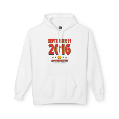 Kansas City Football – September 11, 2016 – Hoodie (Black & White)