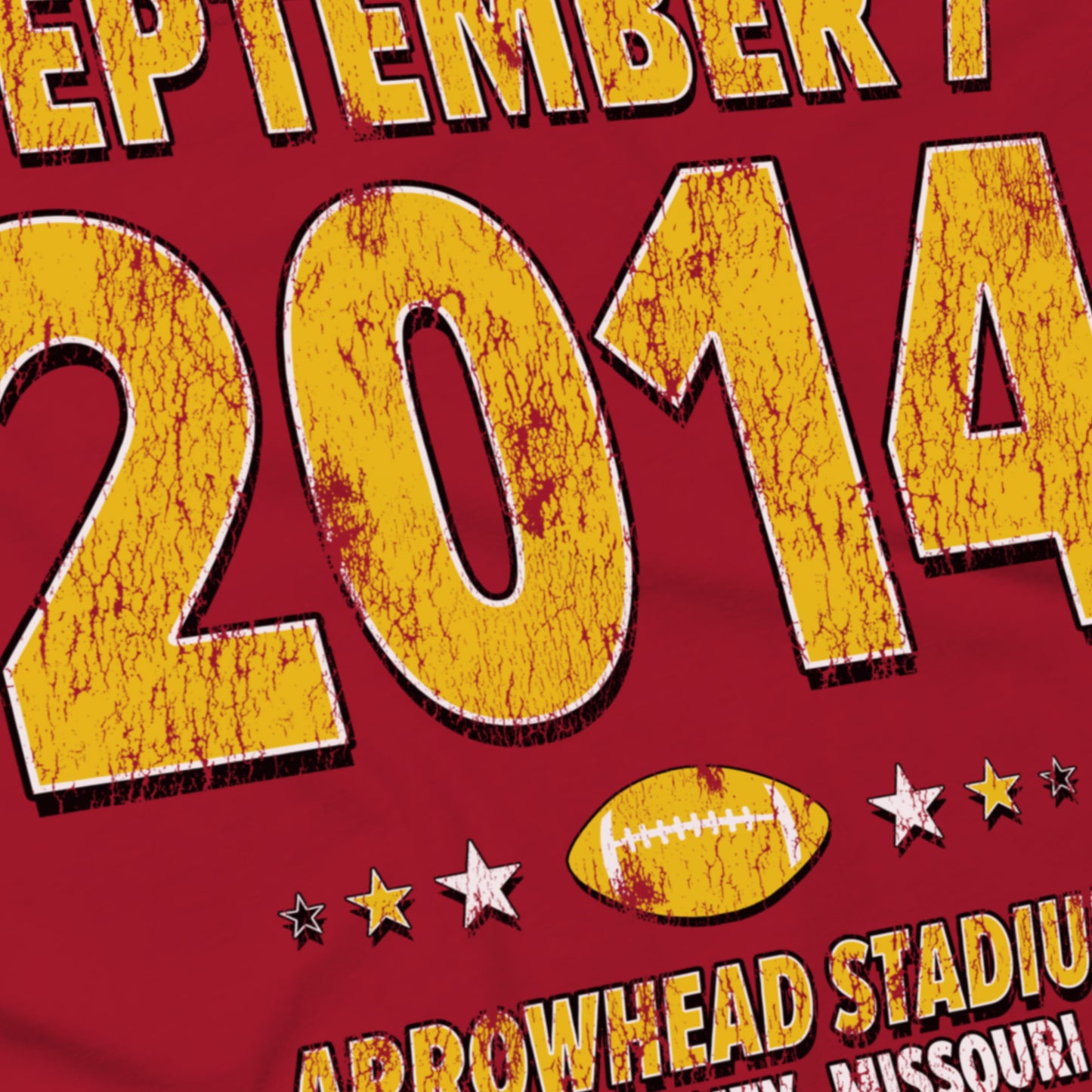 Kansas City Football – September 7, 2014 – Comfort Colors