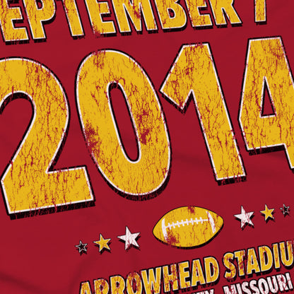 Kansas City Football – September 7, 2014 – Comfort Colors