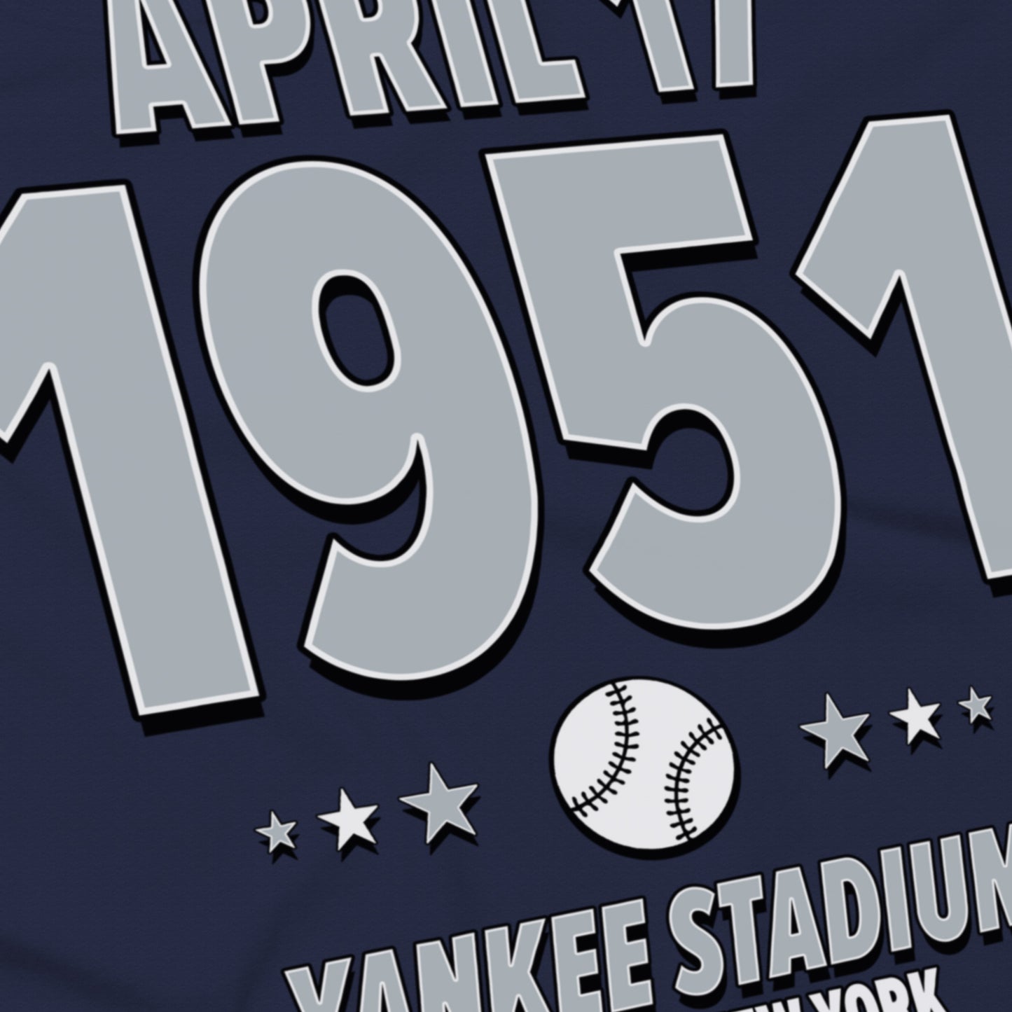 New York Baseball – April 17, 1951 – Origin Tee