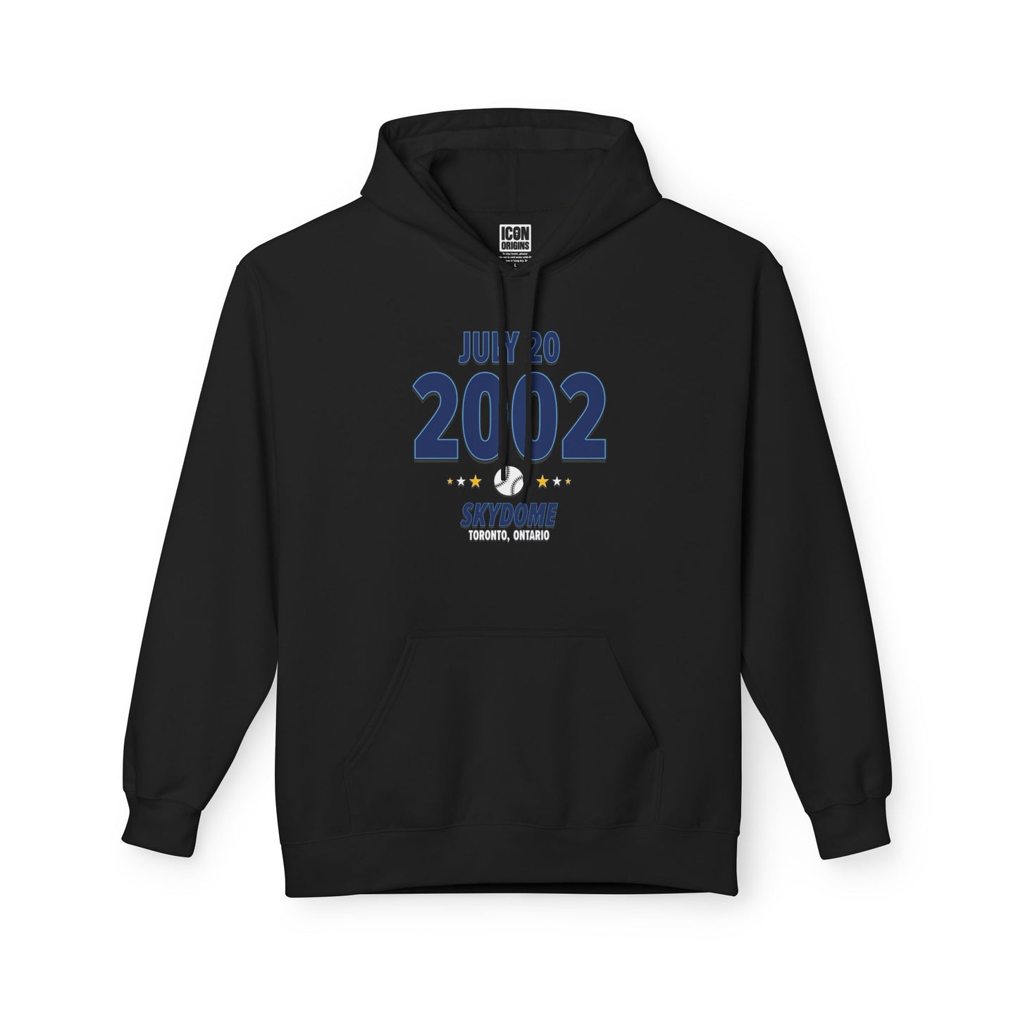 Tampa Bay Baseball – July 20, 2002 – Hoodie (Black & White)