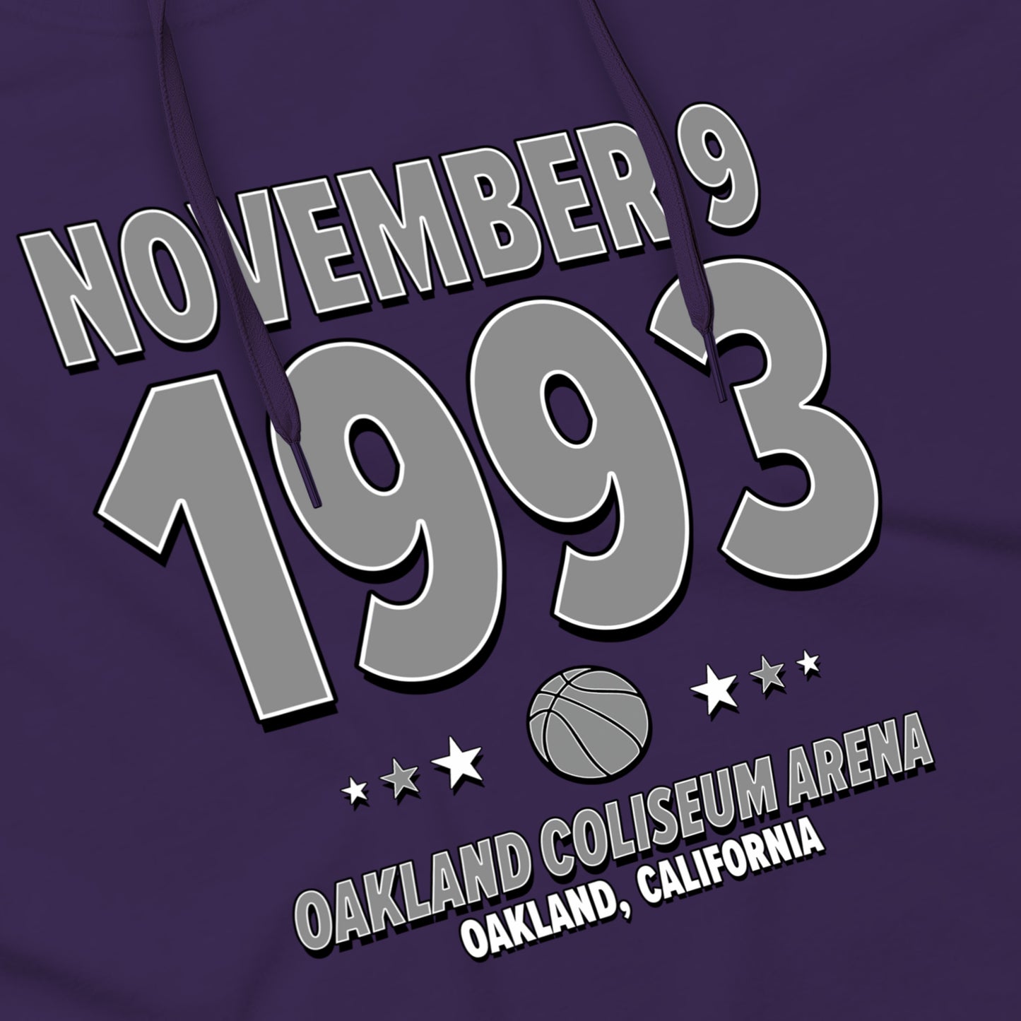Sacramento Basketball – November 9, 1993 – Hoodie