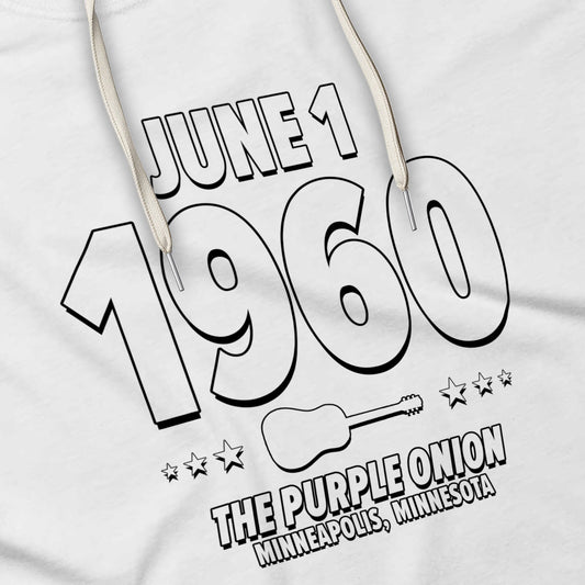 Rebel Pen – 1960 – Hoodie (Black & White)