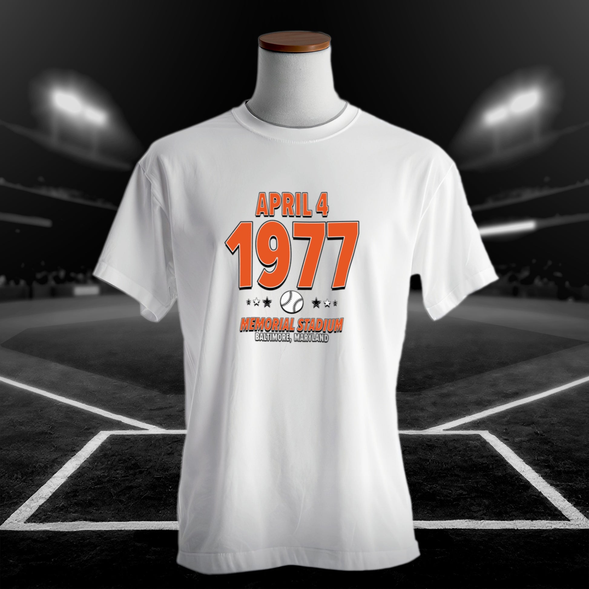 IO|baseball-1977-04-07-baltimore|origin-tee-bw|Hero