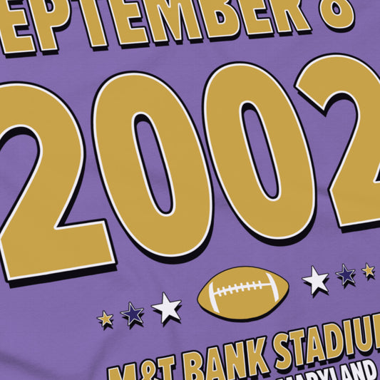 Baltimore Football – September 8, 2002 – Origin Tee