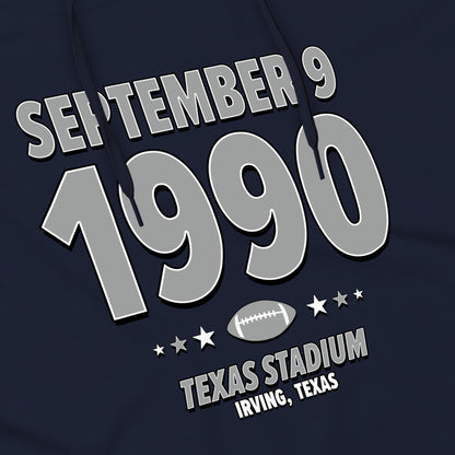 Dallas Football – September 9, 1990 – Hoodie