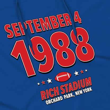 Buffalo Football – September 4, 1988 – Hoodie