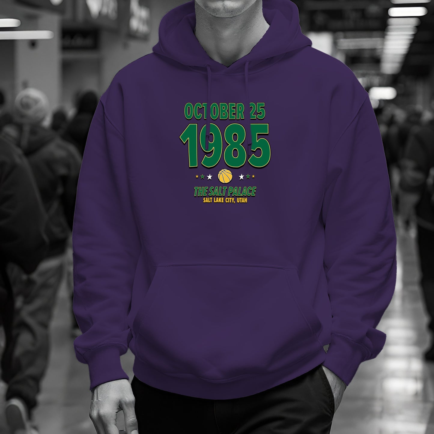 Utah Basketball – October 25, 1985 – Hoodie