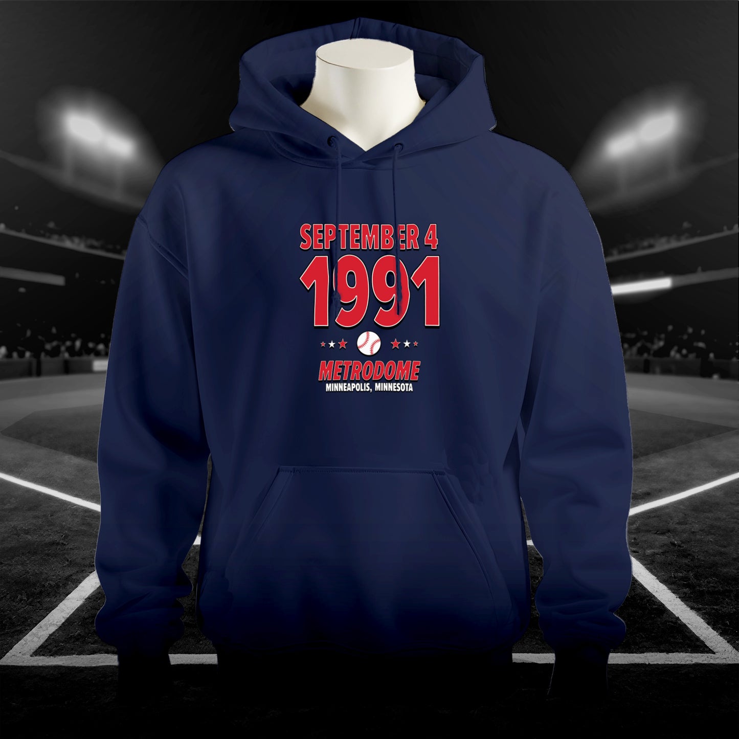 Cleveland Baseball – September 4, 1991 – Hoodie