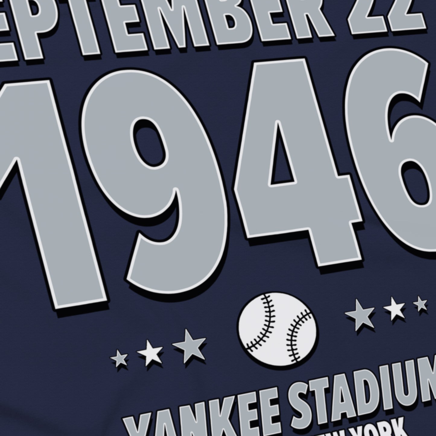 New York Baseball – September 22, 1946 – Origin Tee