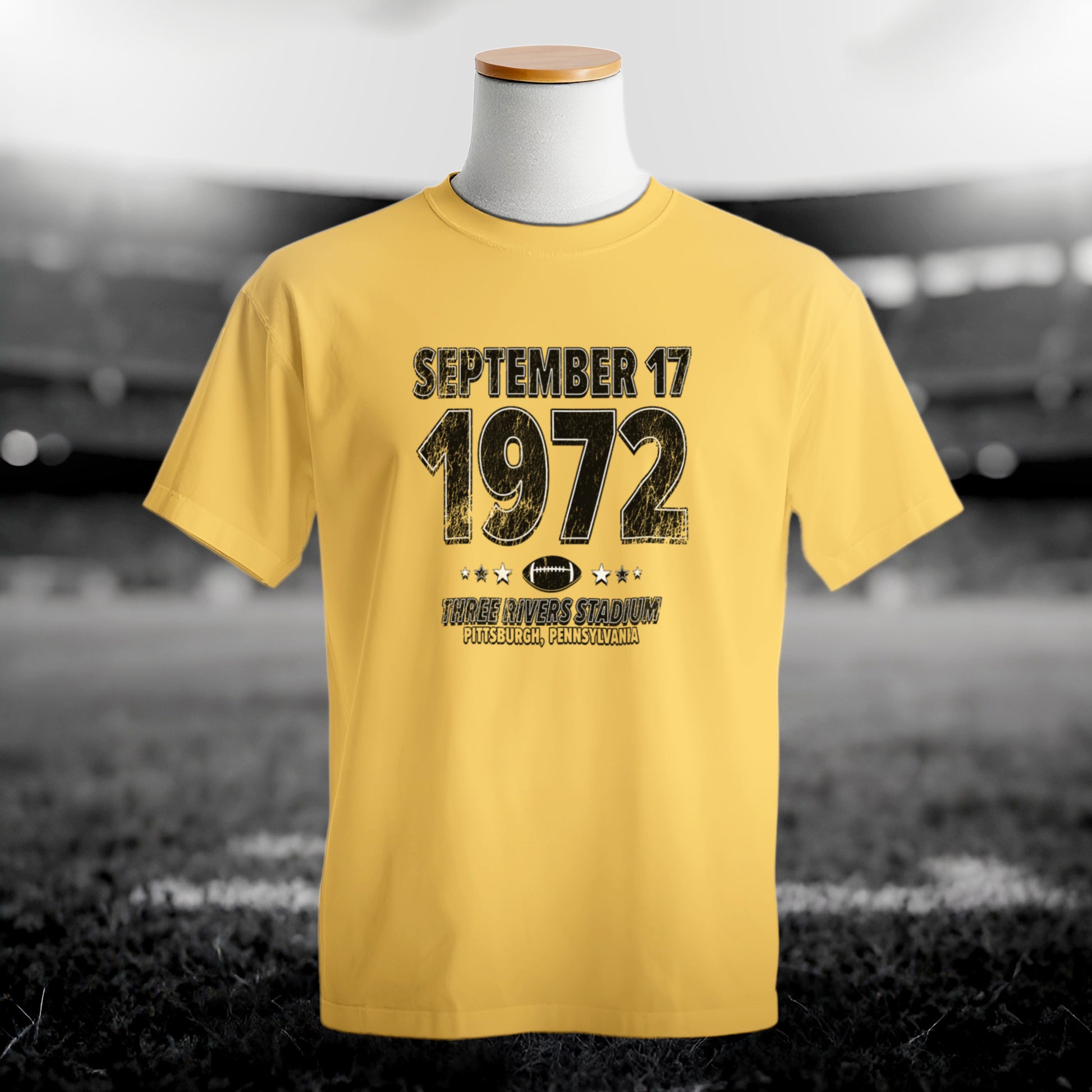 Hero — Pittsburgh Football – September 17, 1972 – Comfort Colors
