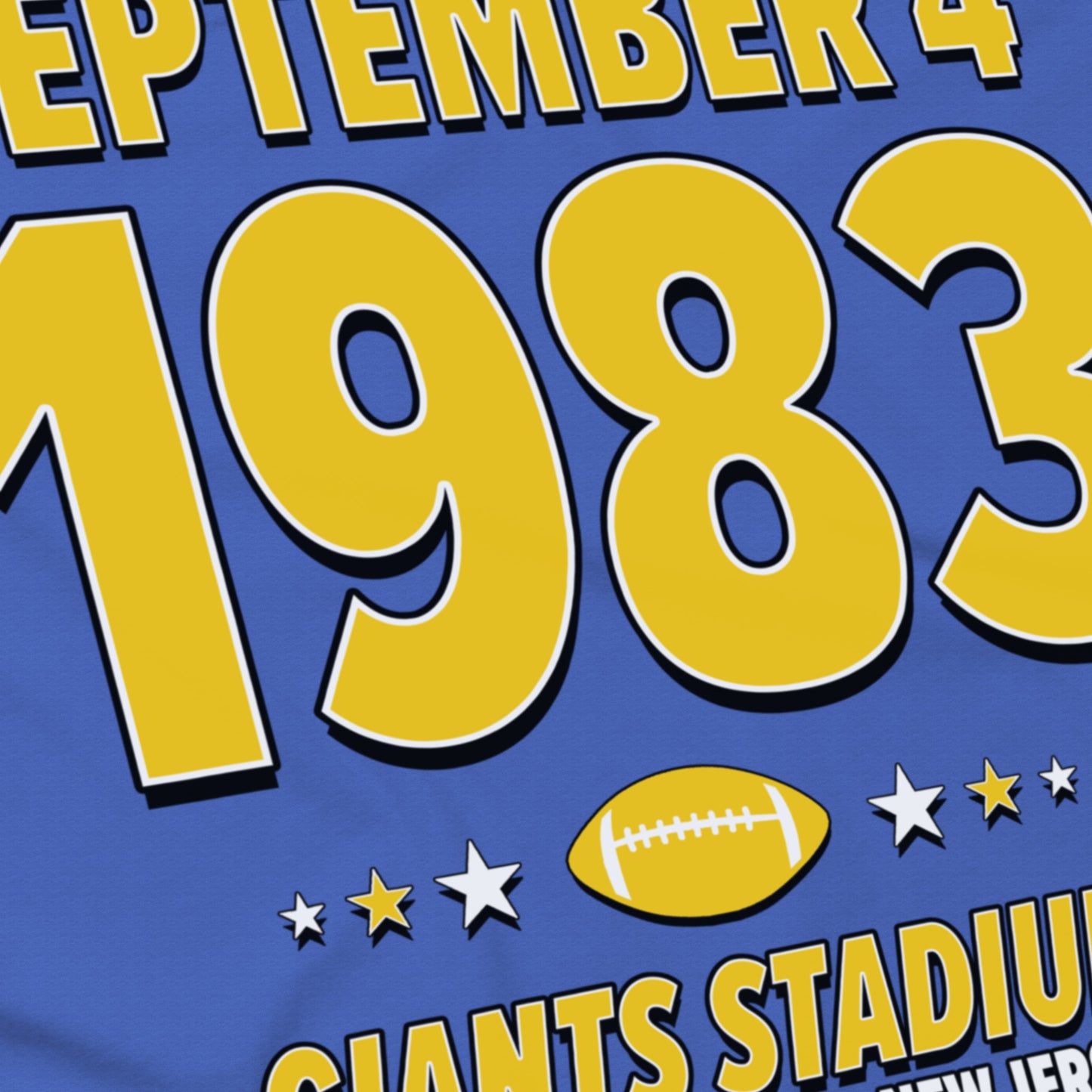 Los Angeles Football – September 4, 1983 – Origin Tee