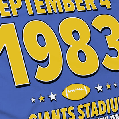 Los Angeles Football – September 4, 1983 – Origin Tee