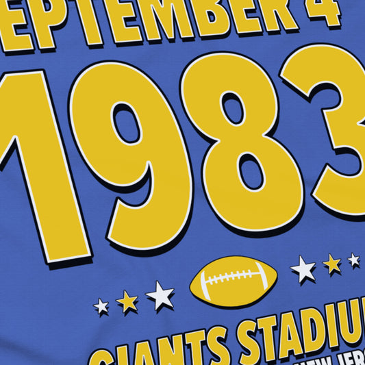 Los Angeles Football – September 4, 1983 – Origin Tee