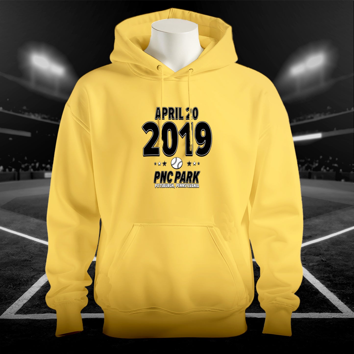 Pittsburgh Baseball – April 20, 2019 – Hoodie