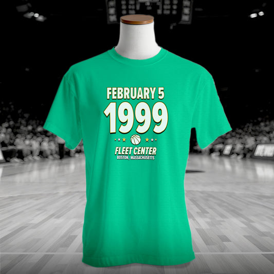 Boston Basketball – February 5, 1999 – Origin Tee