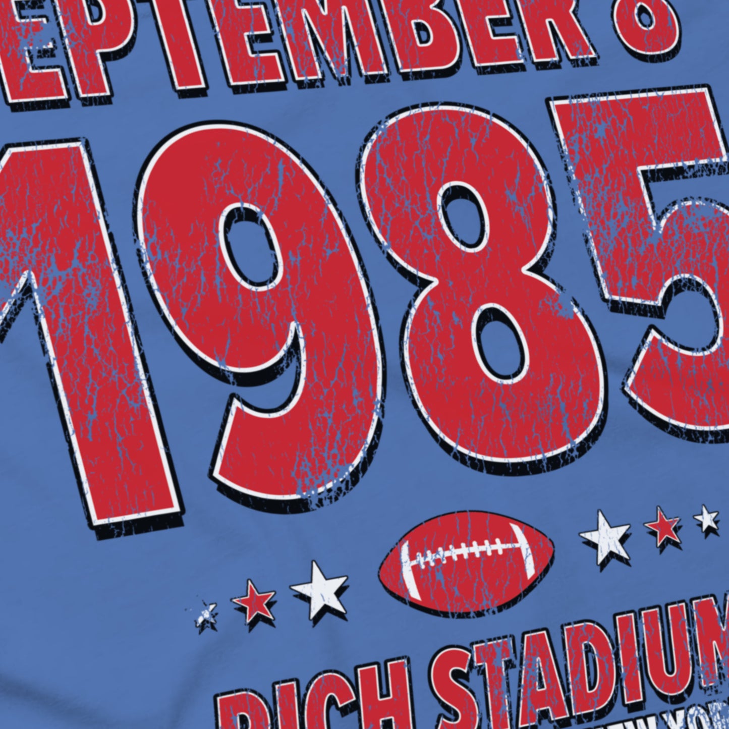 Buffalo Football – September 8, 1985 – Comfort Colors