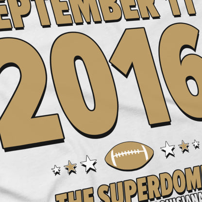 New Orleans Football – September 11, 2016 – Origin Tee (Black & White)