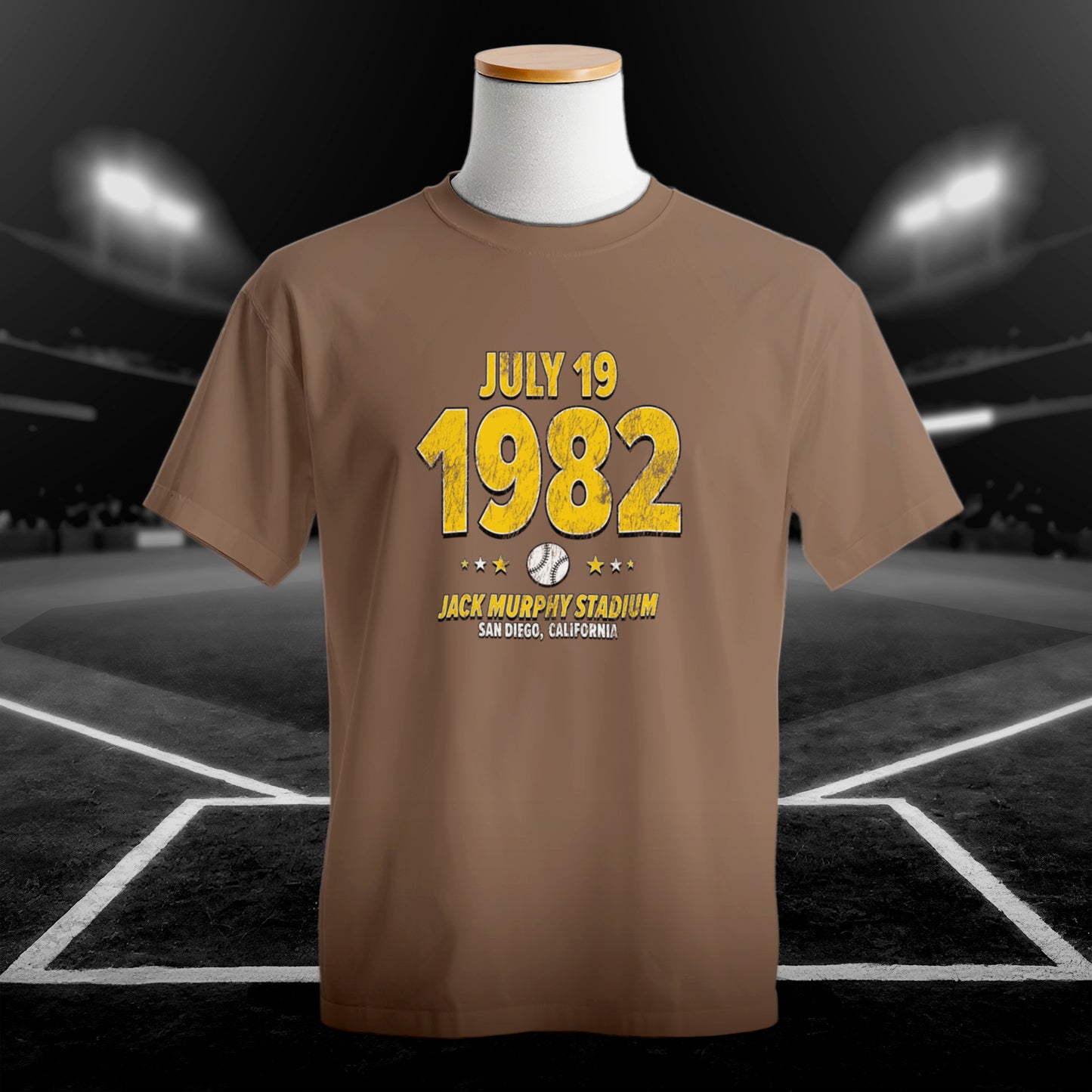 Hero — San Diego Baseball – July 19, 1982 – Comfort Colors