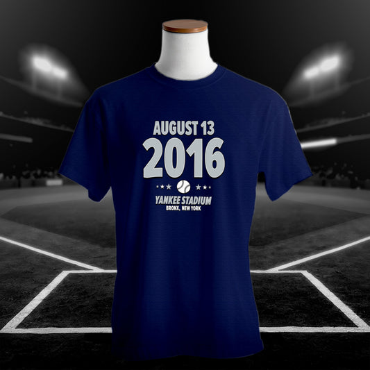New York Baseball – August 13, 2016 – Origin Tee