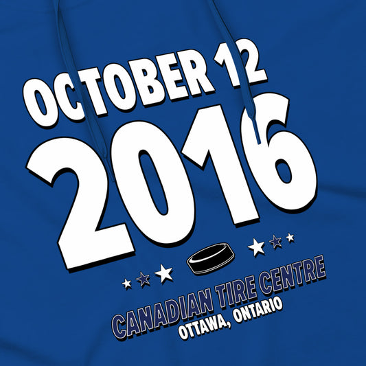 Toronto Hockey – October 12, 2016 – Hoodie