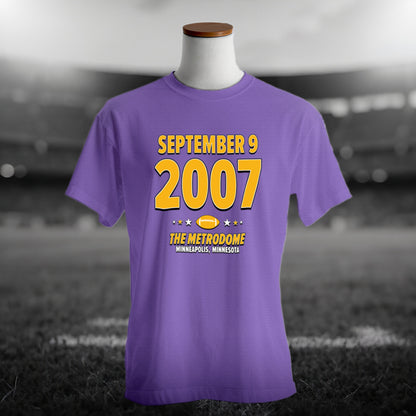 Minnesota Football – September 9, 2007 – Origin Tee
