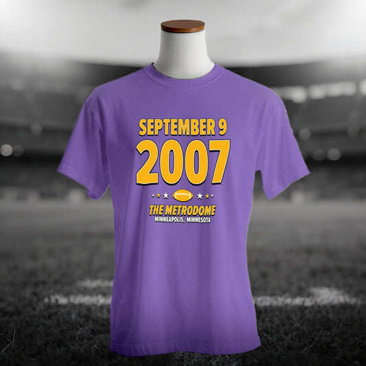 Minnesota Football – September 9, 2007 – Origin Tee
