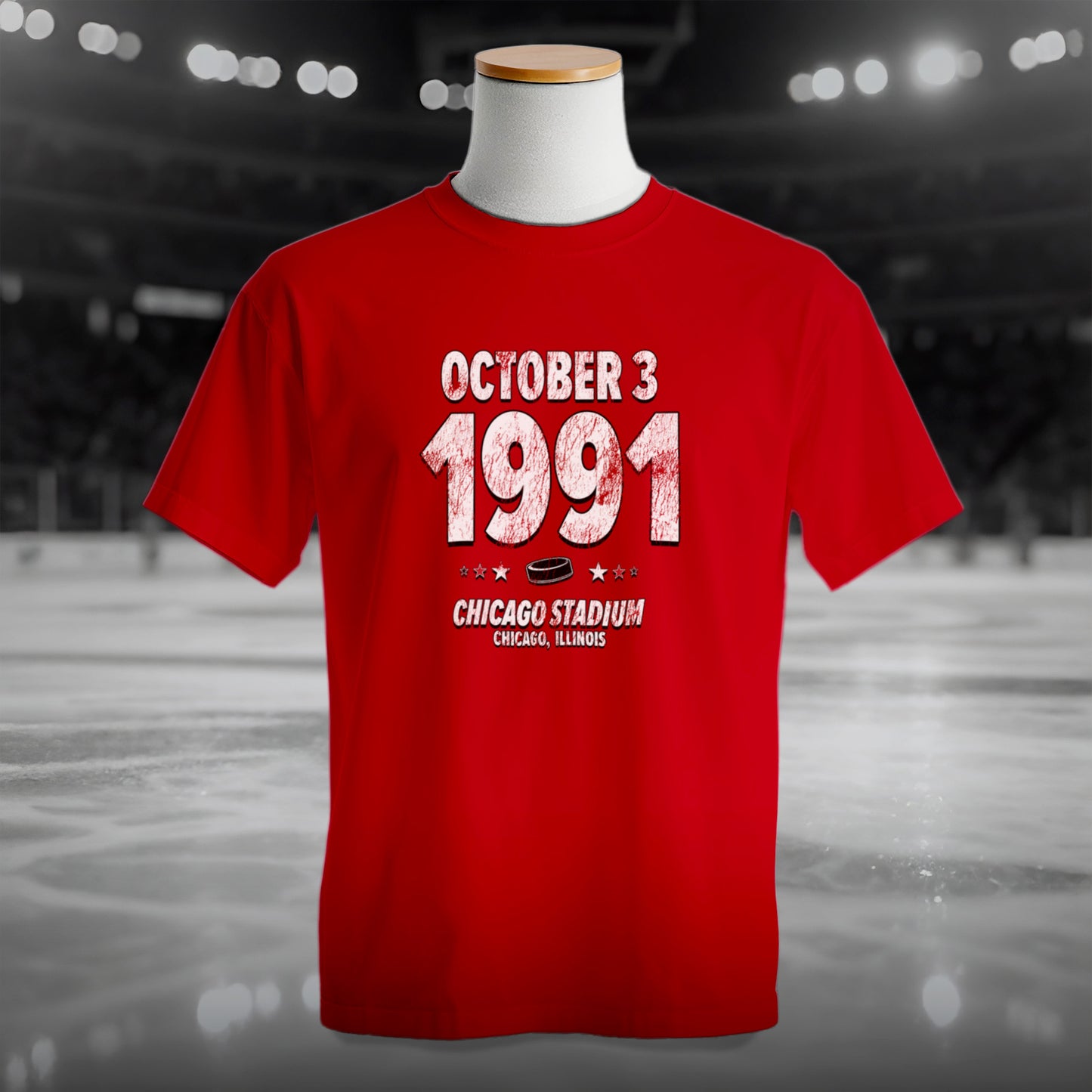 Detroit Hockey – October 3, 1991 – Comfort Colors