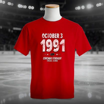 Detroit Hockey – October 3, 1991 – Comfort Colors