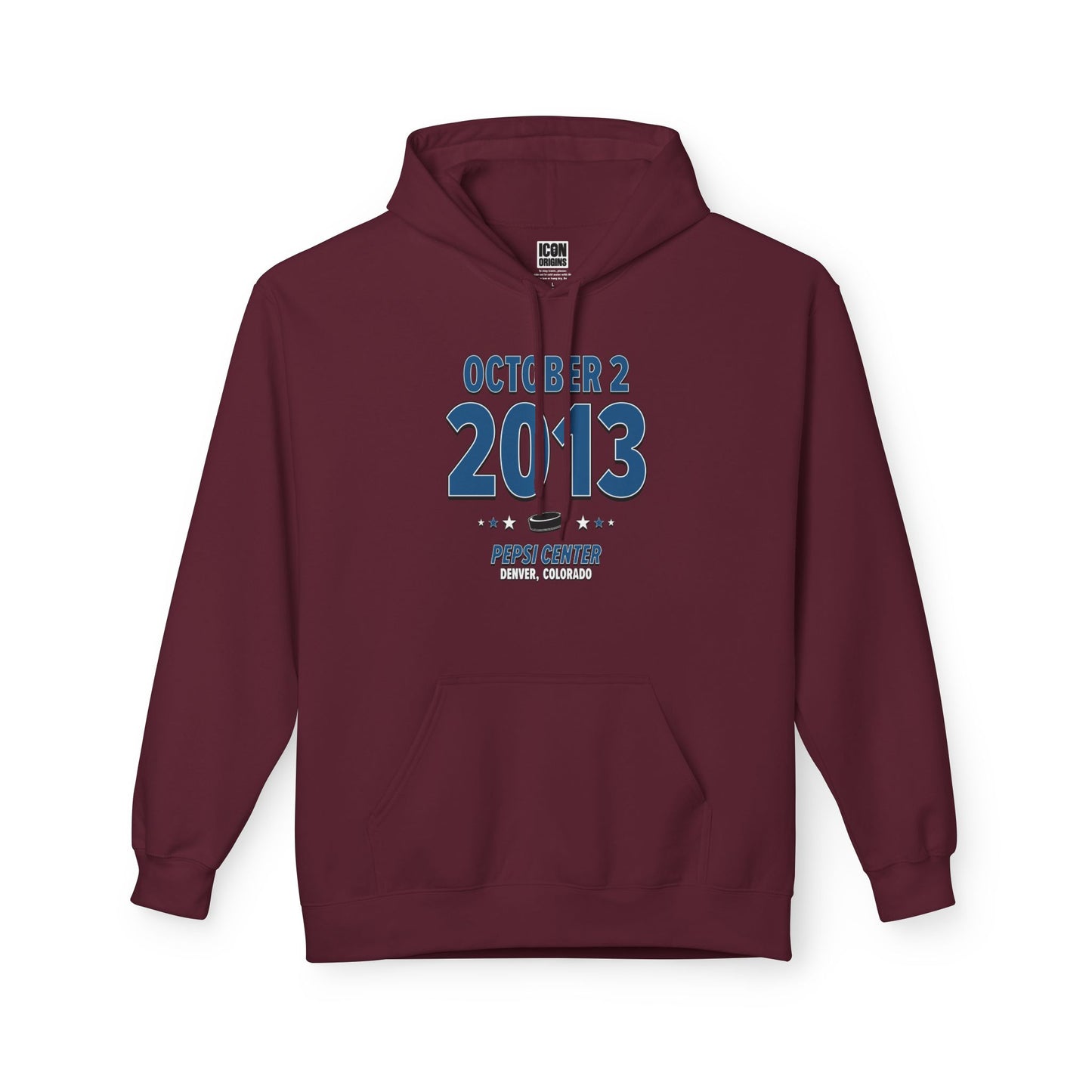 Colorado Hockey – October 2, 2013 – Hoodie
