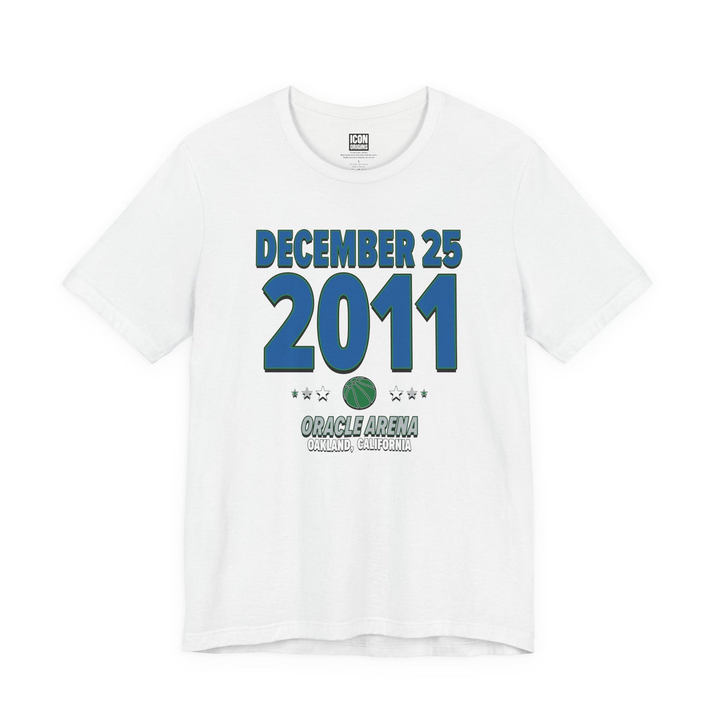 Dallas Basketball – December 25, 2011 – Origin Tee (Black & White)