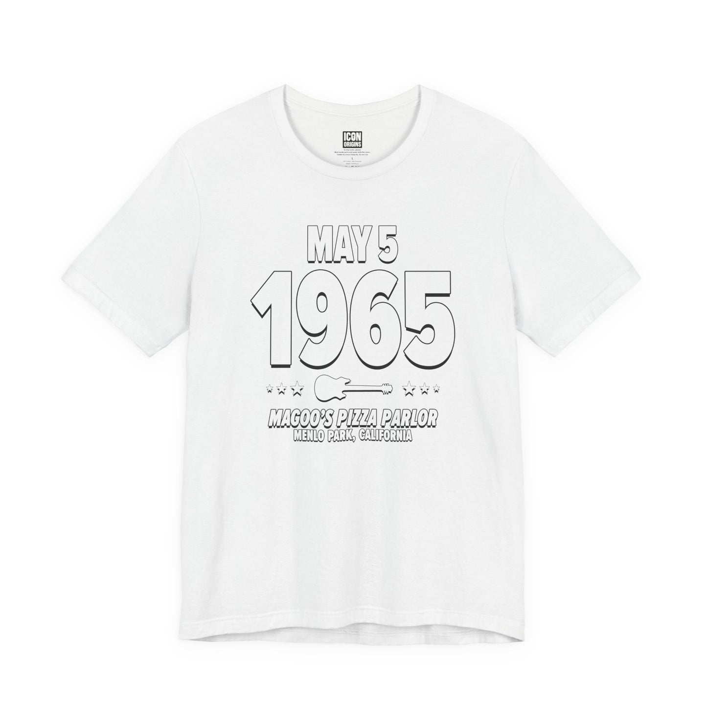 Haight Ripples – 1965 – Origin Tee (Black & White)