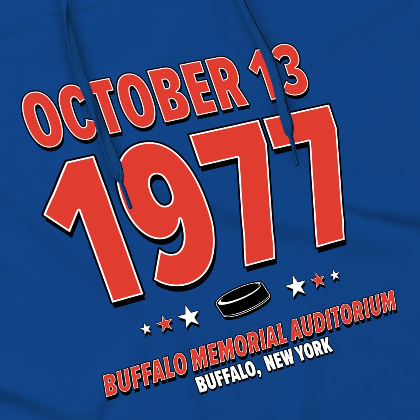 New York Hockey – October 13, 1977 – Hoodie
