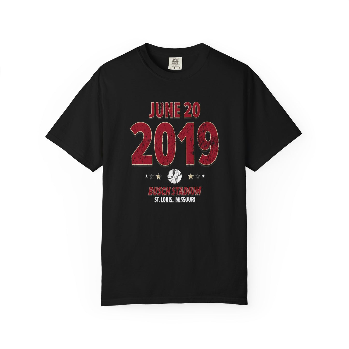 Arizona Baseball – June 20, 2019 – Comfort Colors (Black & White)