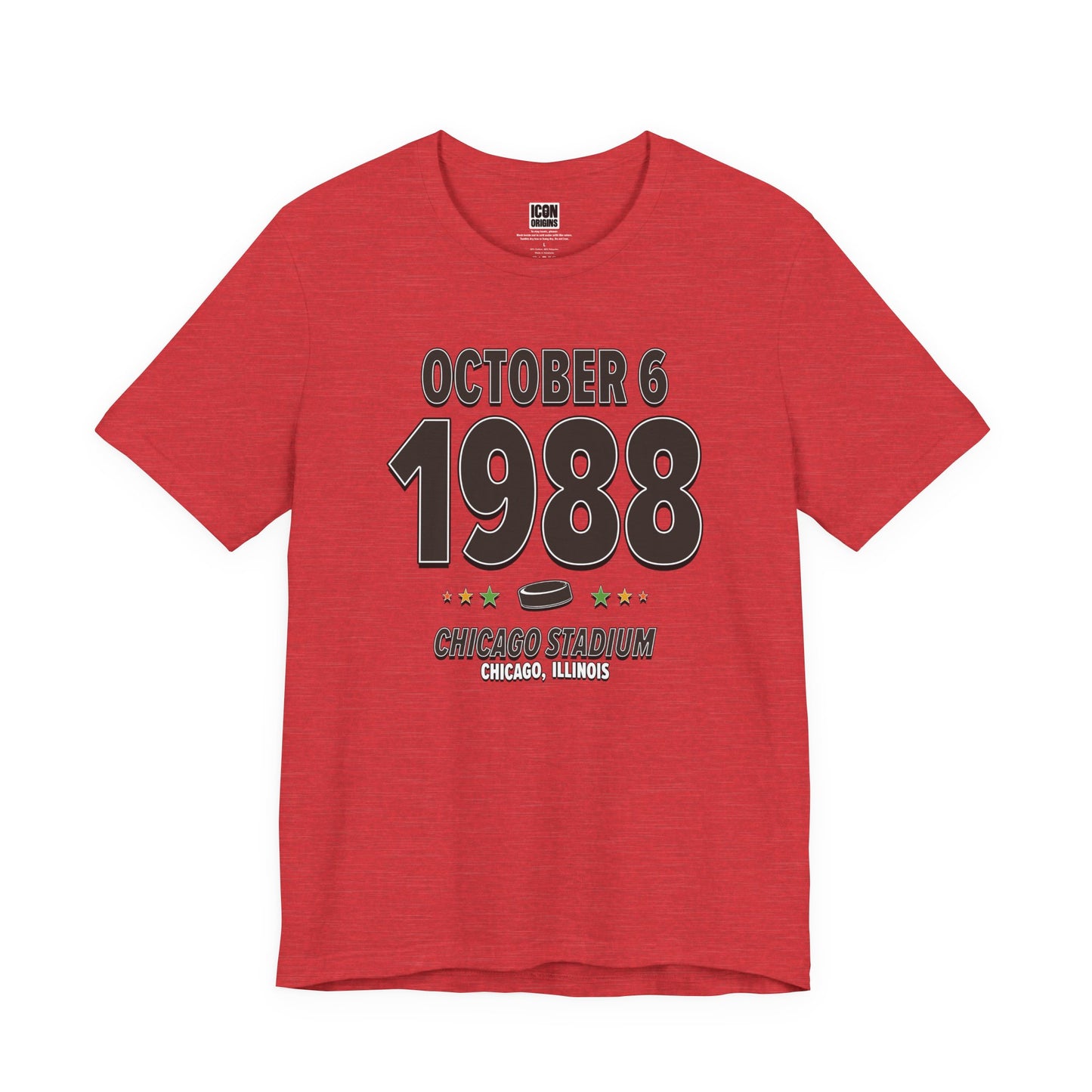 Chicago Hockey – October 6, 1988 – Origin Tee