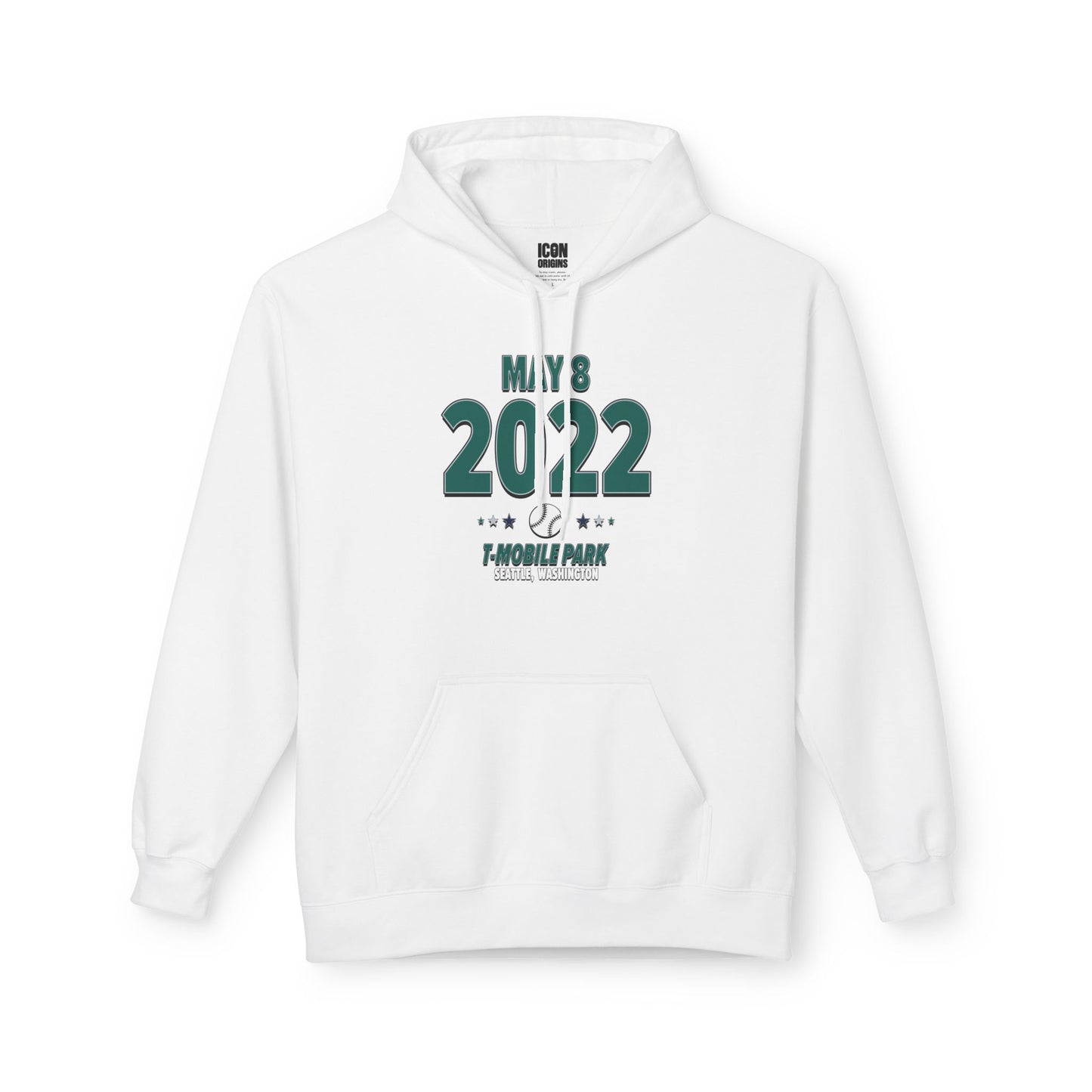 Seattle Baseball – May 8, 2022 – Hoodie (Black & White)