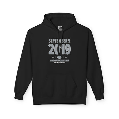 Las Vegas Football – September 9, 2019 – Hoodie (Black & White)