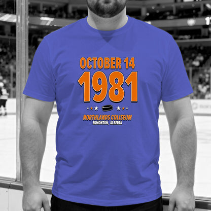 Edmonton Hockey – October 14, 1981 – Origin Tee