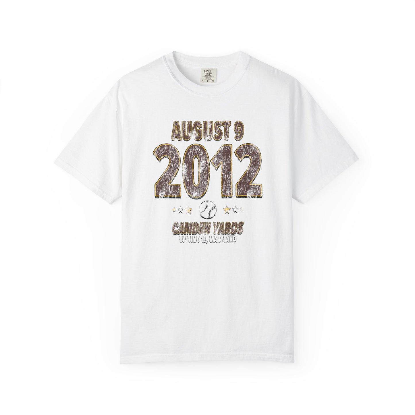 San Diego Baseball – August 9, 2012 – Comfort Colors (Black & White)